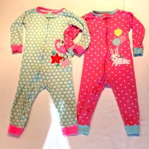 2 Carter’s Onesies Sleepers